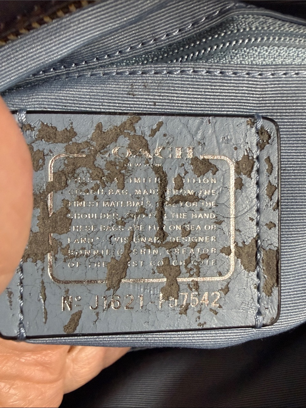 Coach Signature Bonnie Cashin Limited Edition City Zip Tote - Picture 11 of 12